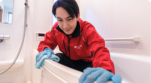 カビ・水垢を徹底除去