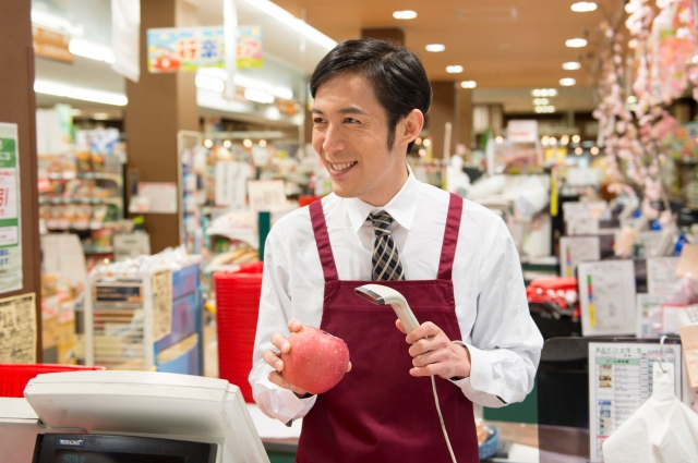 スーパーの店長のイメージ