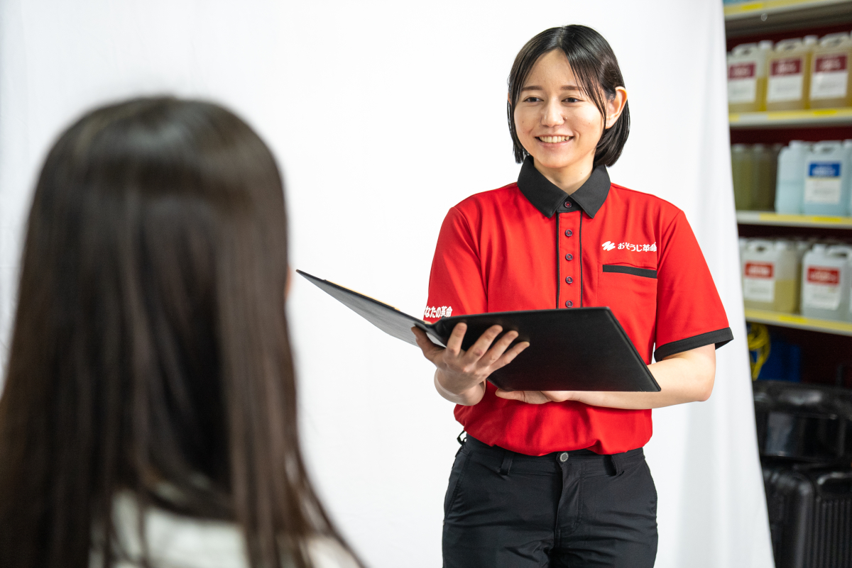 おそうじ革命の教育施設清掃