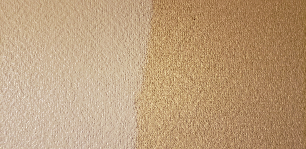 神戸灘北通店 神戸市灘区の壁紙彩色 変色した壁紙を白くできます ハウスクリーニングのことならおそうじ革命