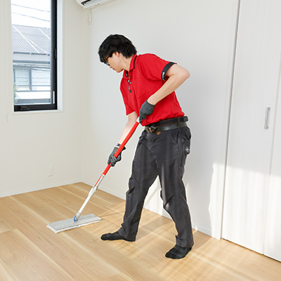 おそうじ革命のフローリングコーティング