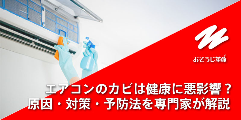 エアコンのカビは健康に悪影響？原因・対策・予防法を専門家が解説