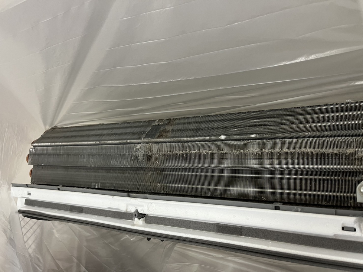 東京都西東京市の壁掛けエアコンの作業前1