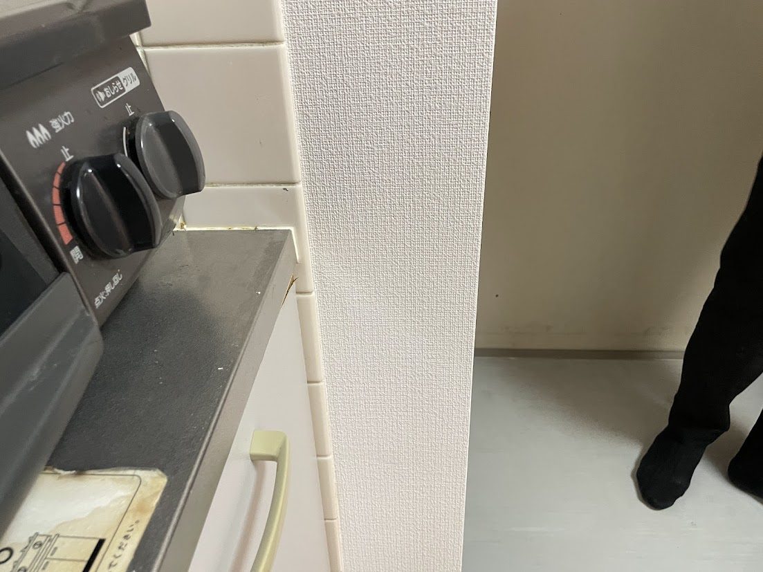 愛知県豊明市の壁紙復元塗装の作業後1