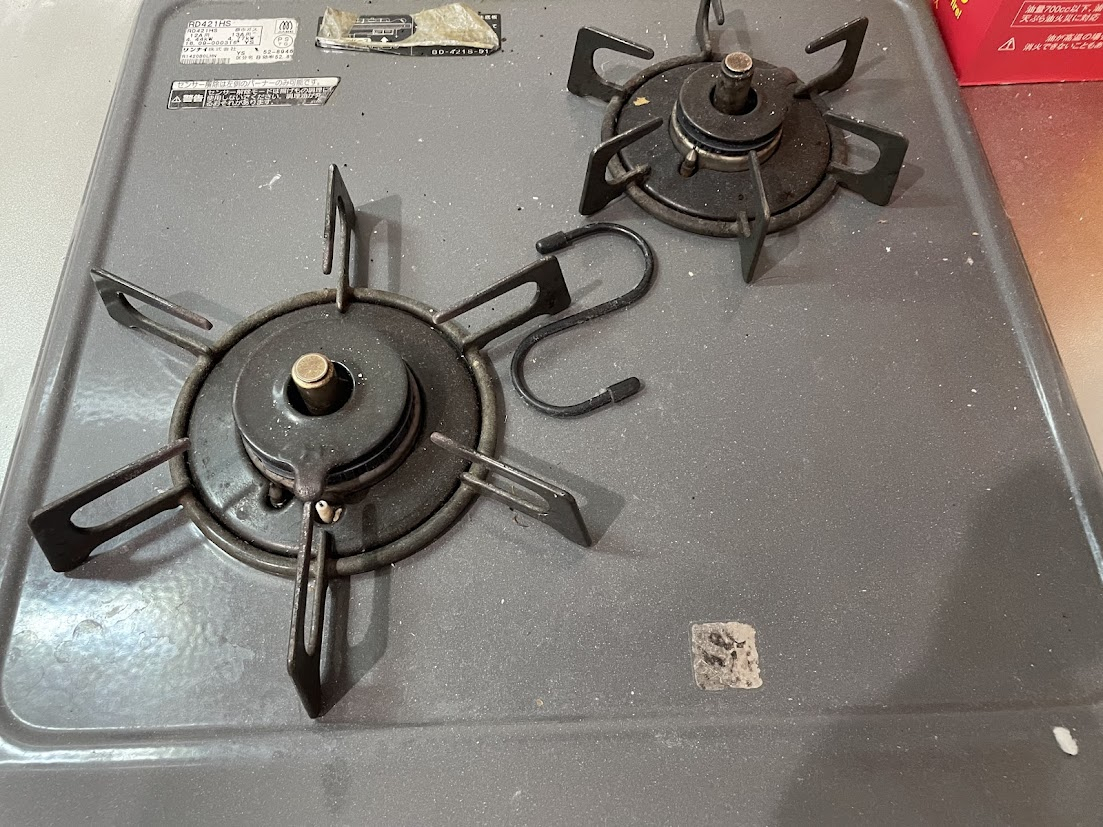 愛知県豊明市のキッチンクリーニングの作業前1