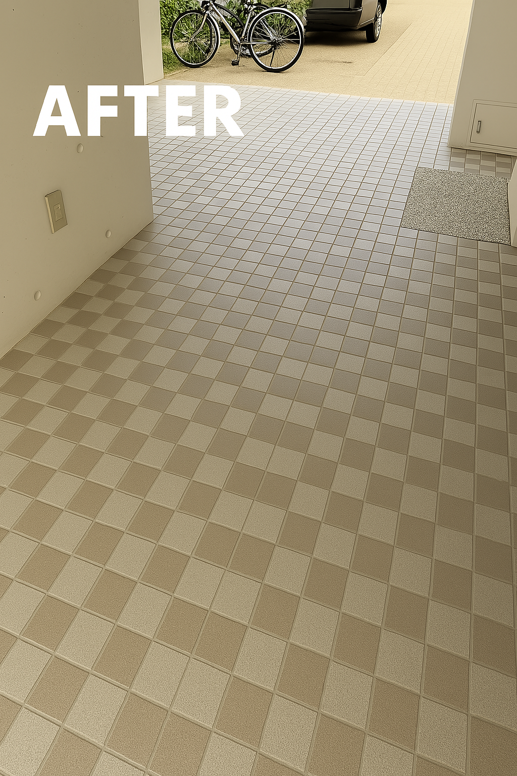 愛知県名古屋市中区のマンション・ビル共用部清掃の作業後1