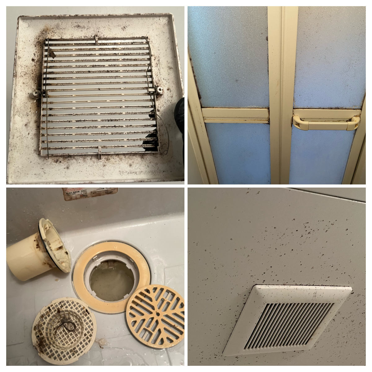 青森県青森市の浴室乾燥機クリーニングの作業前1