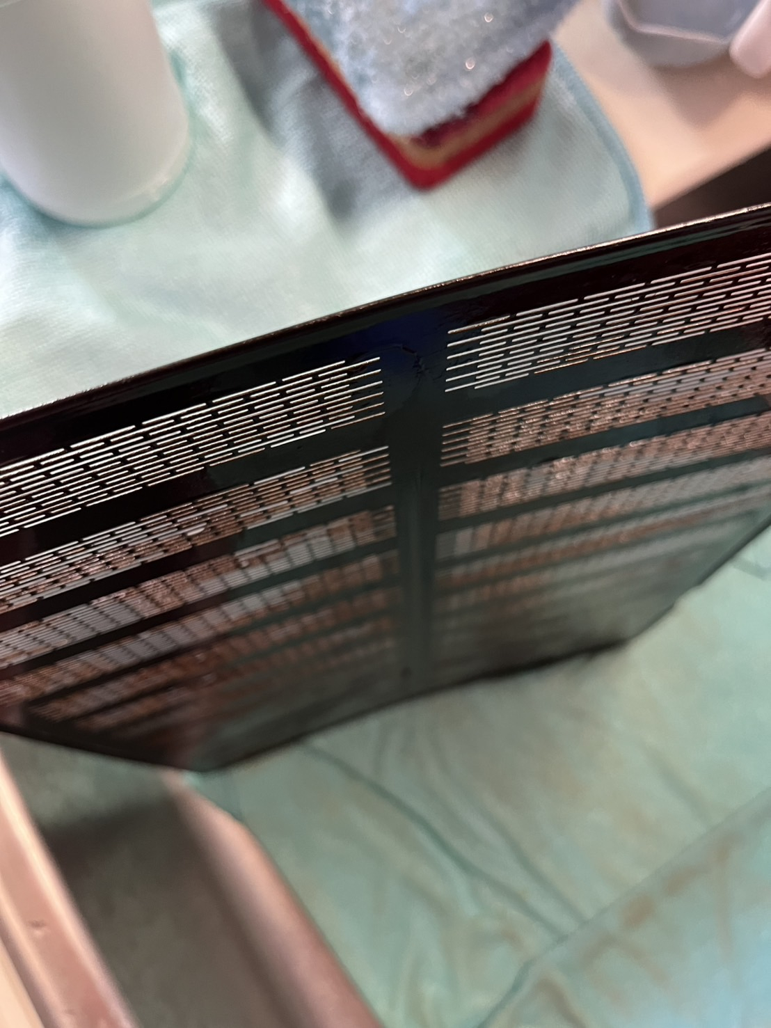 埼玉県川口市のレンジフードクリーニングの作業前1