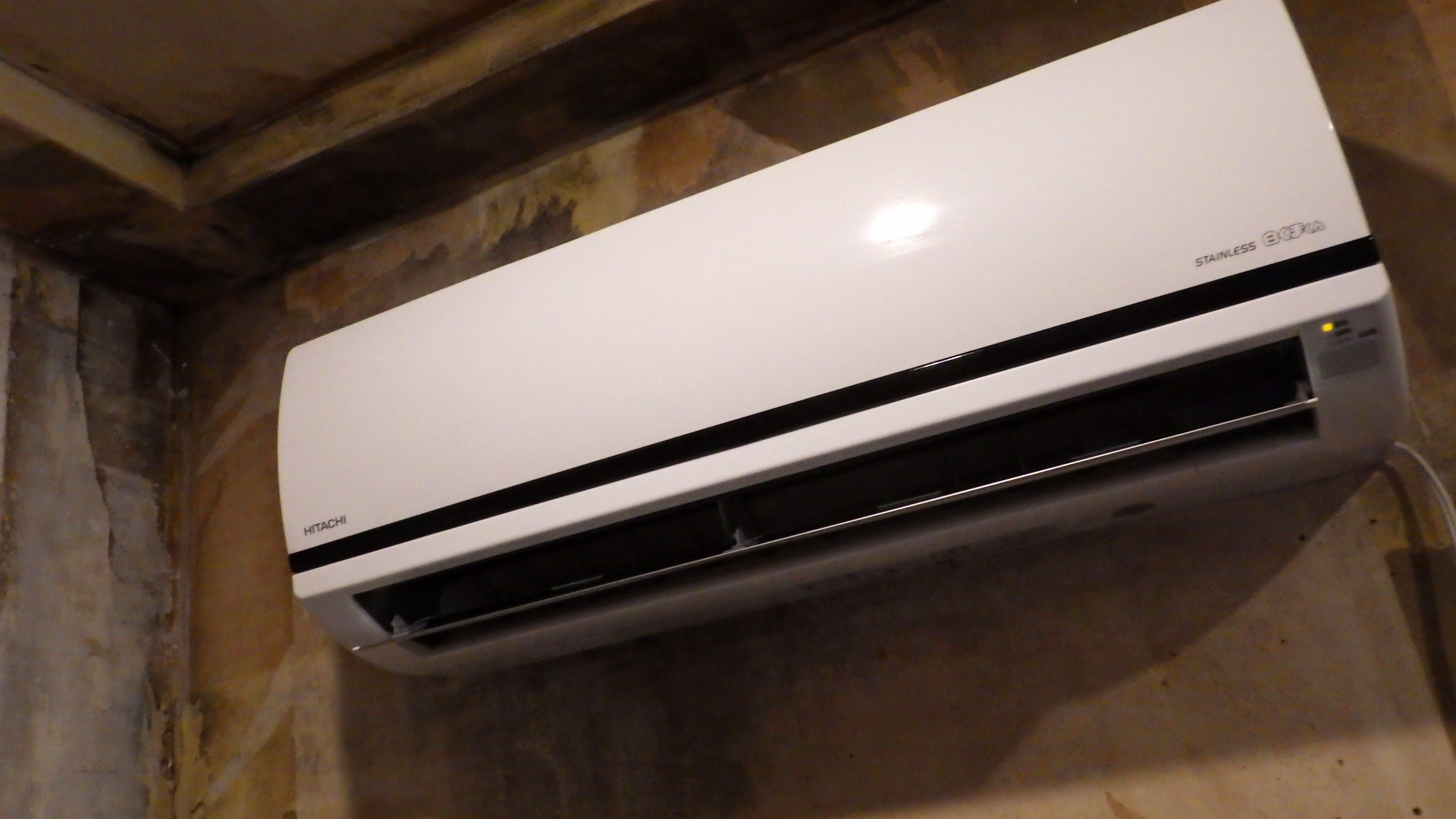 東京都品川区旗の台の壁掛けエアコンの作業後2