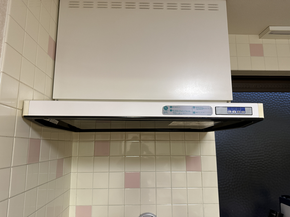 埼玉県春日部市のレンジフードクリーニングの作業後1