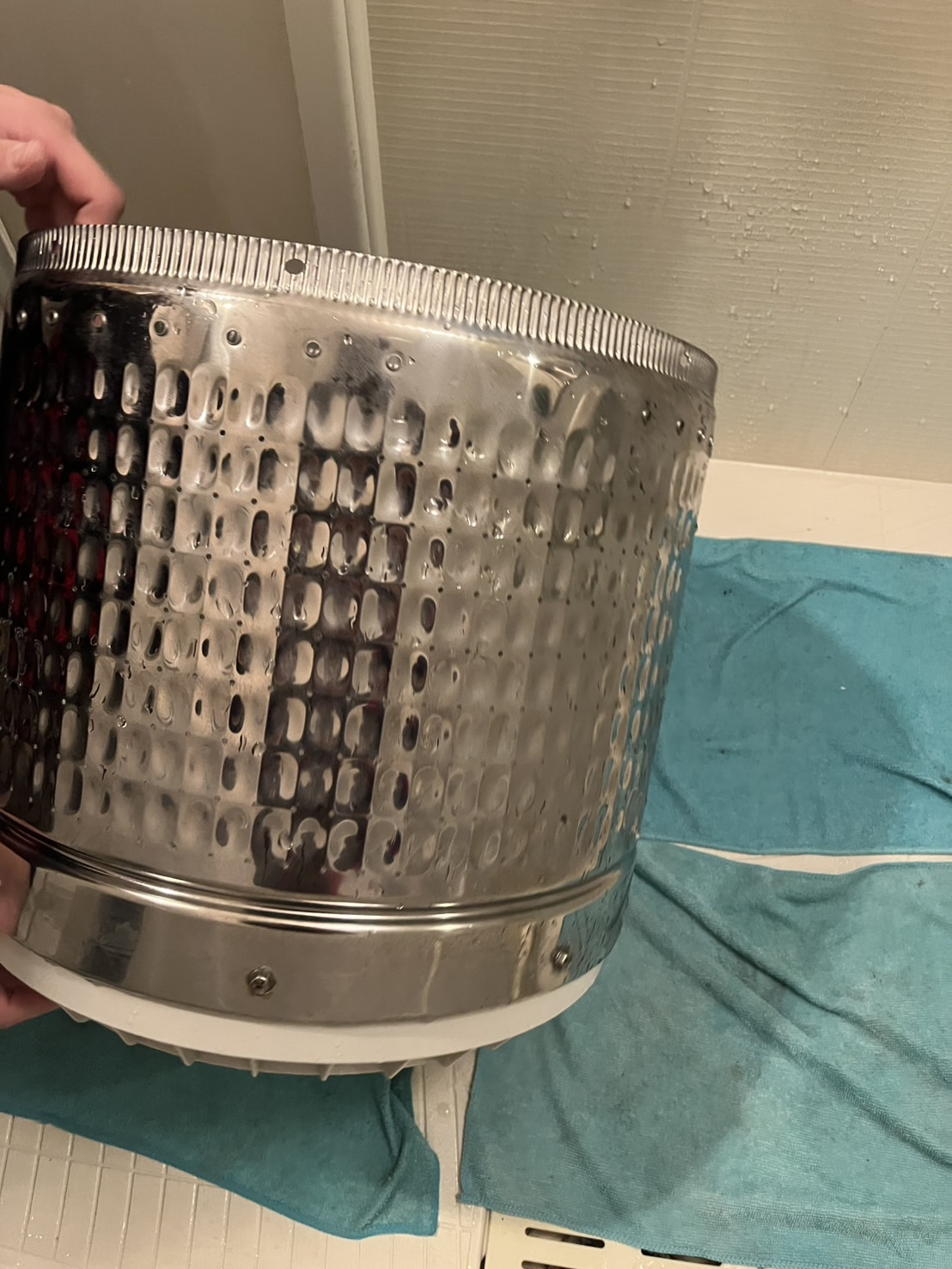 千葉県船橋市の洗濯機分解クリーニングの作業後2