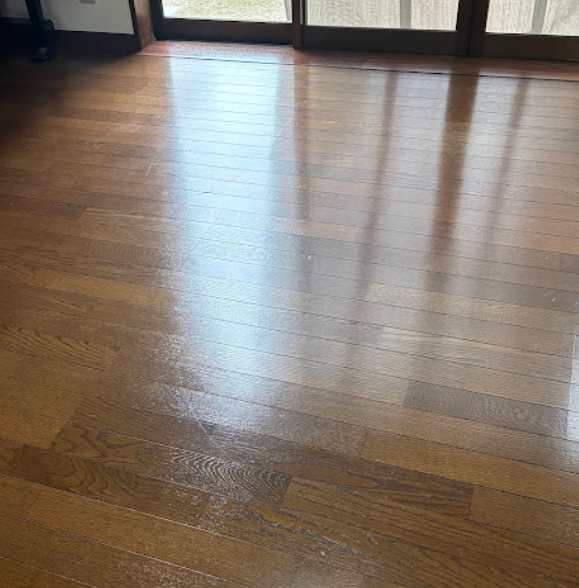 愛知県名古屋市昭和区のフローリングクリーニングの作業前1