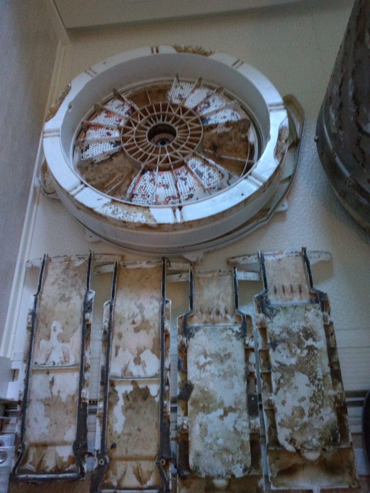 福島県いわき市の洗濯機分解クリーニングの作業前3