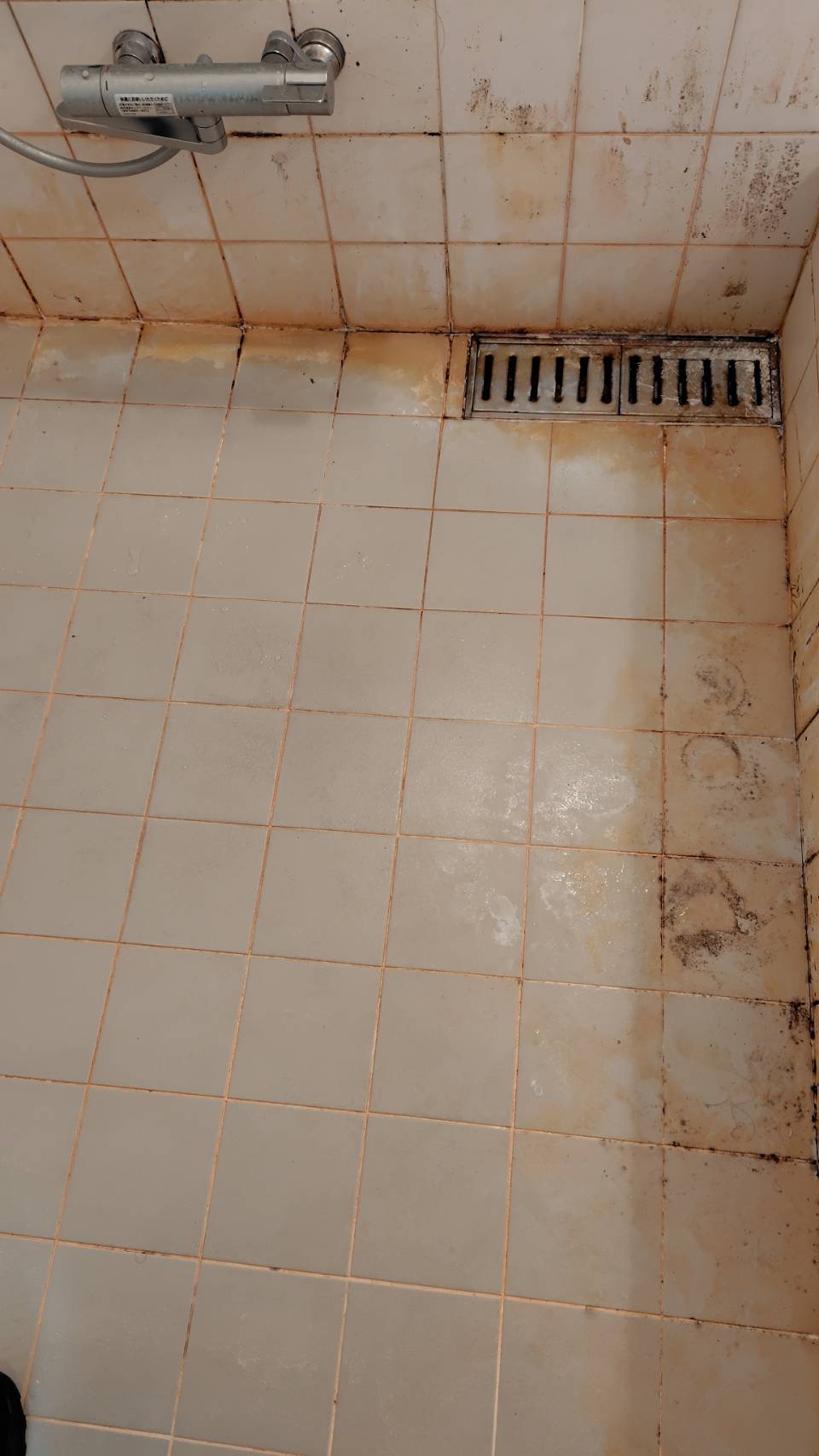 東京都豊島区の浴室・お風呂クリーニングの作業前1