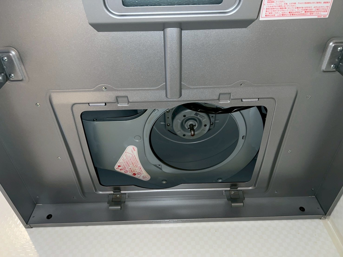 東京都豊島区のレンジフードクリーニングの作業後1