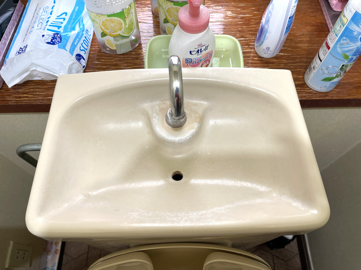 神奈川県横浜市戸塚区のトイレクリーニングの作業前1