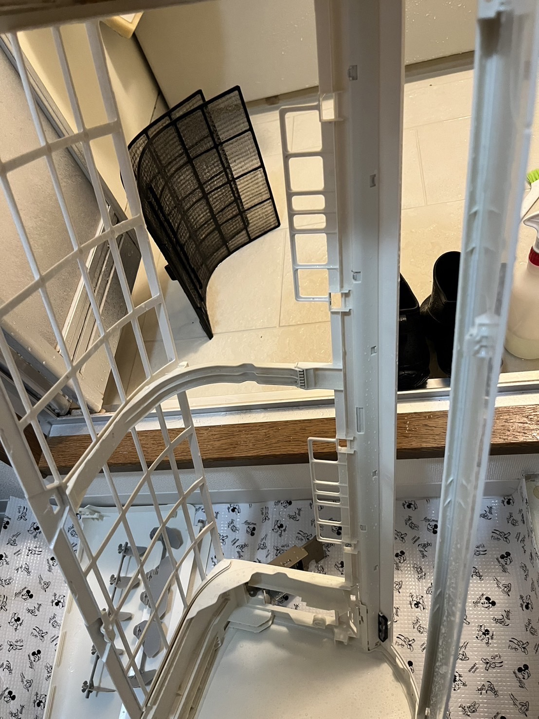 愛知県名古屋市西区の壁掛けエアコンの作業後1