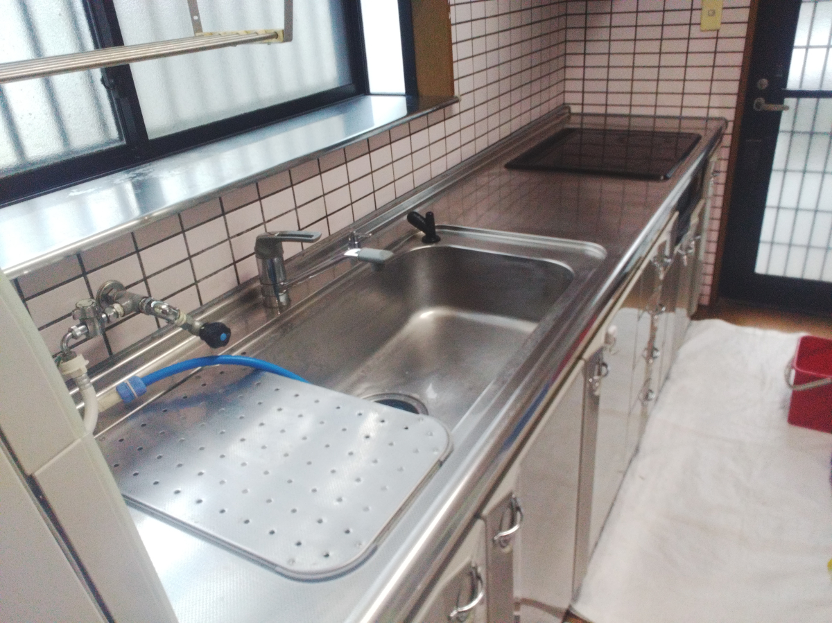 鹿児島県霧島市のキッチンクリーニングの作業後1