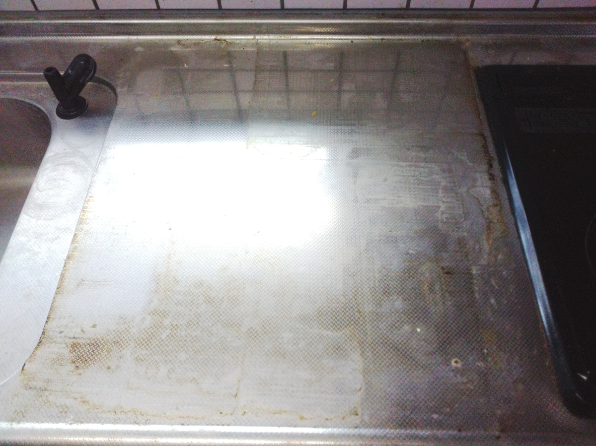 鹿児島県霧島市のキッチンクリーニングの作業前3