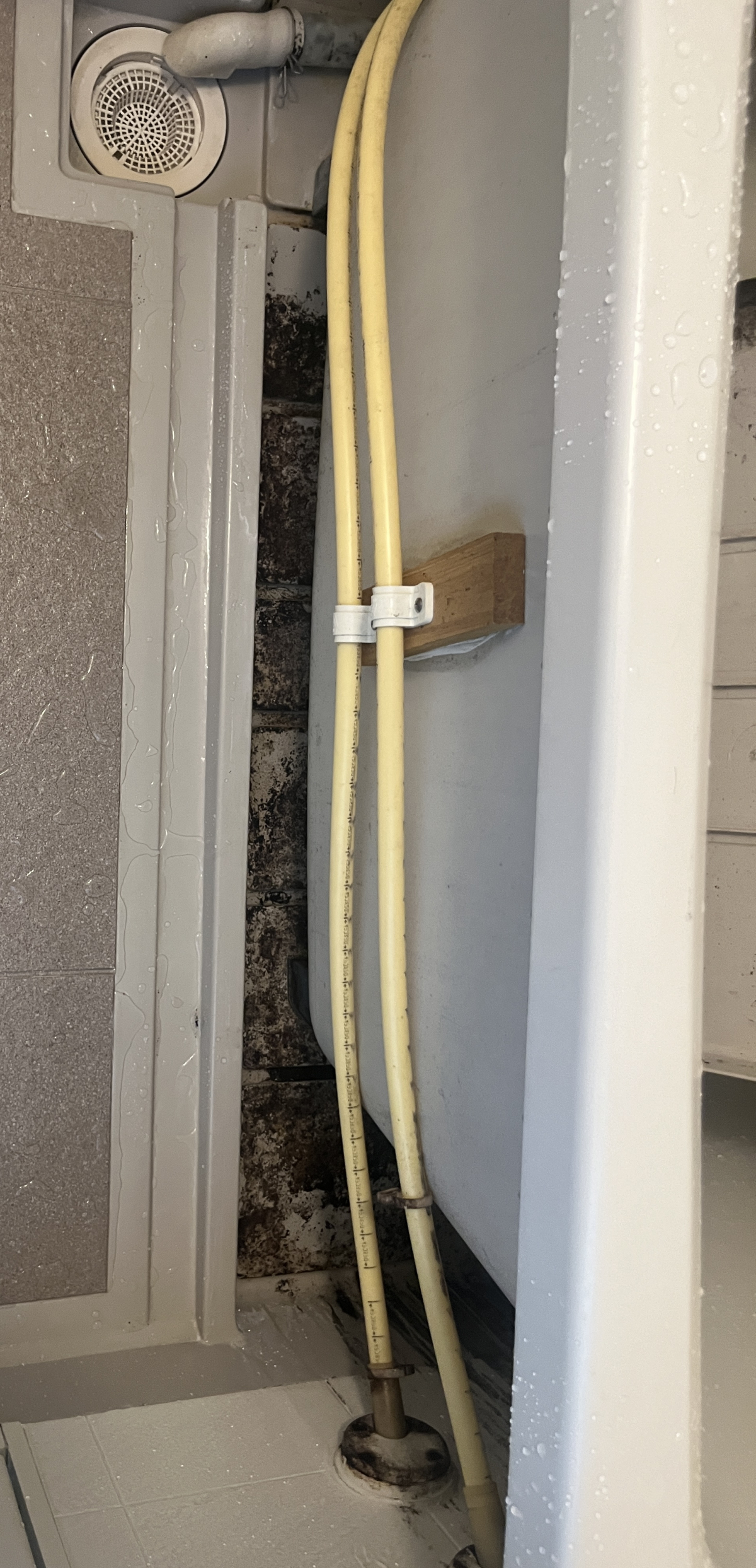 東京都足立区の浴室・お風呂クリーニングの作業前1