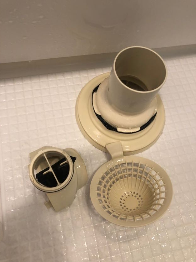 東京都葛飾区の浴室・お風呂クリーニングの作業後1