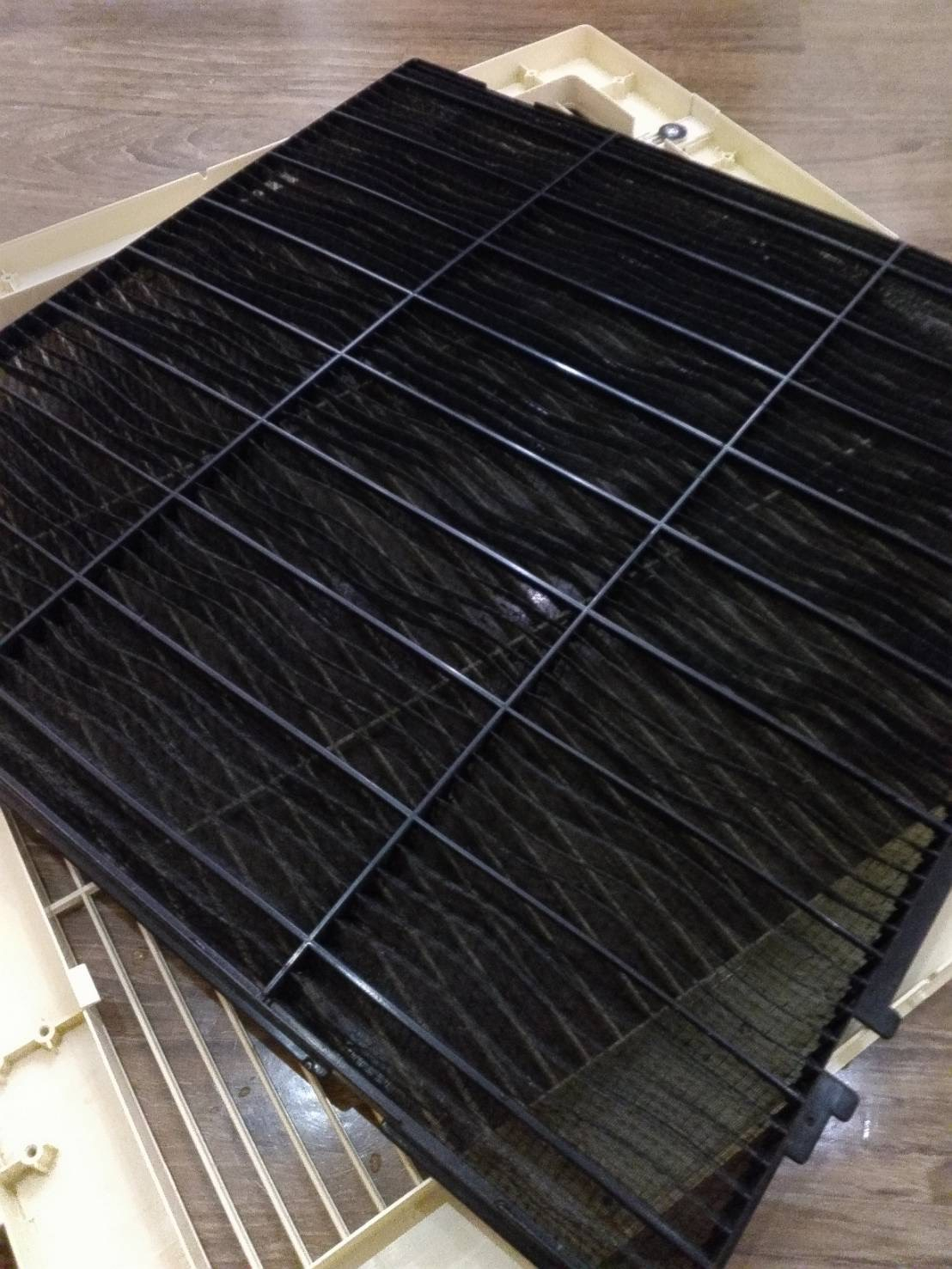 新潟県新潟市江南区所島の業務用天井埋め込みエアコンの作業後1