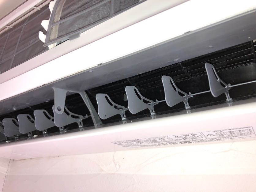 東京都葛飾区の壁掛けエアコンの作業後1