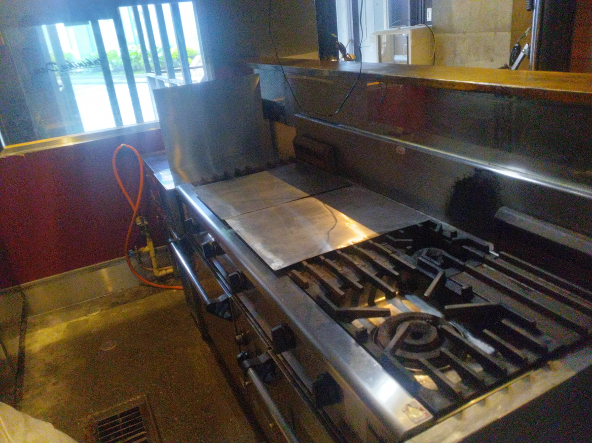 鹿児島県鹿児島市松原町の飲食店清掃の作業後1