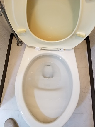 千葉県八街市沖のトイレクリーニングの作業後2