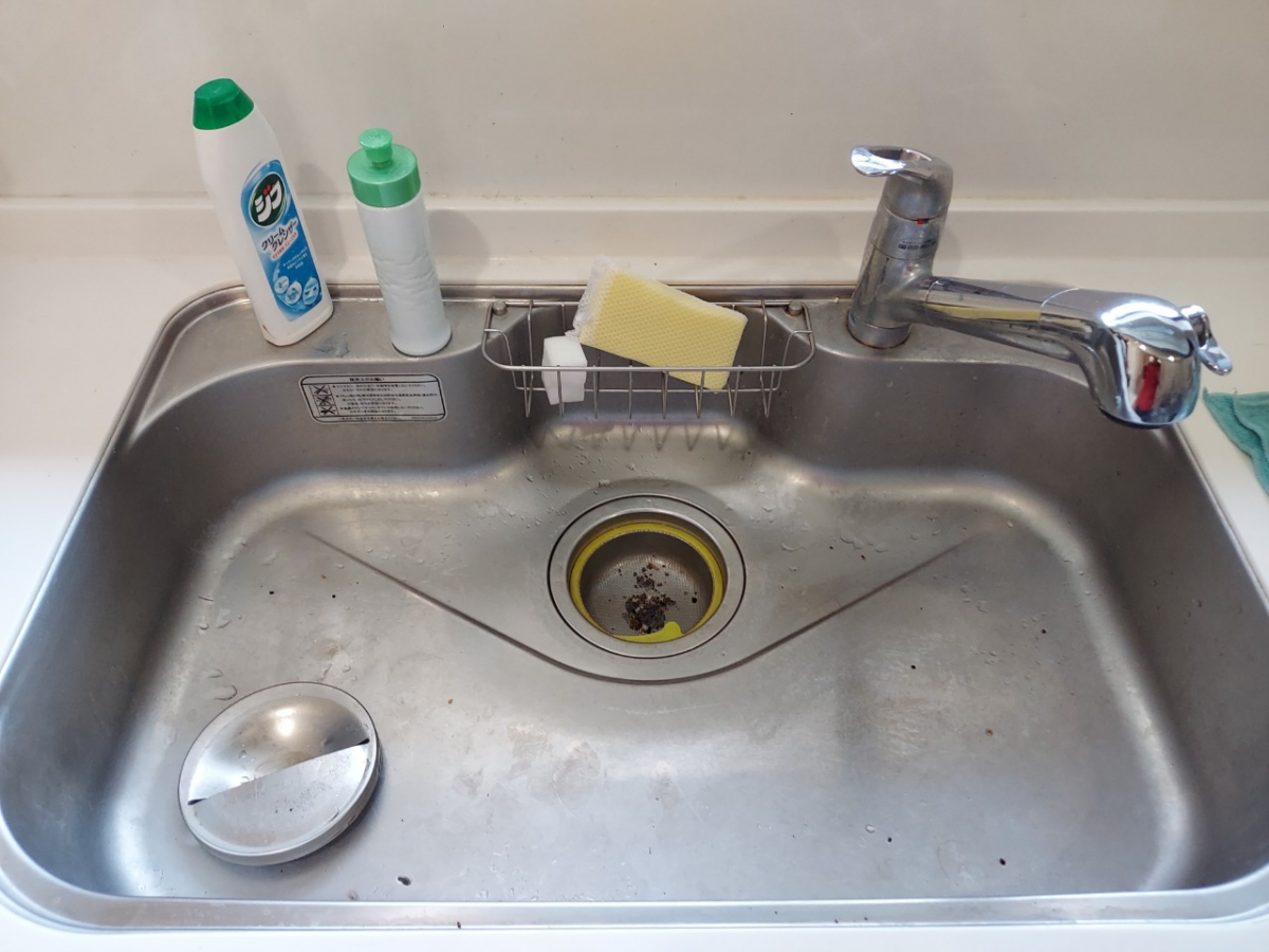 東京都国分寺市のキッチンクリーニングの作業前1