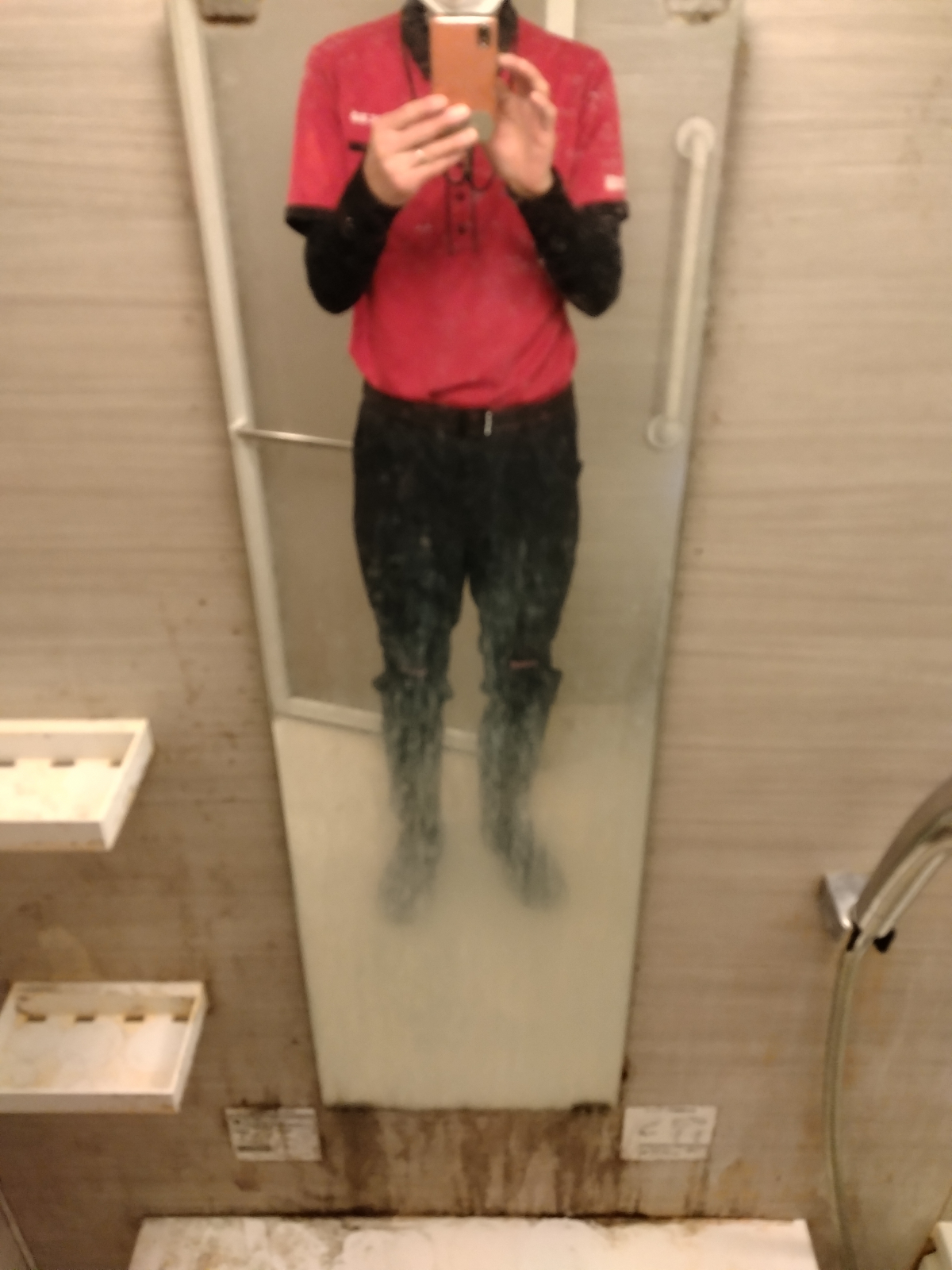 埼玉県さいたま市岩槻区の浴室・お風呂クリーニングの作業前2