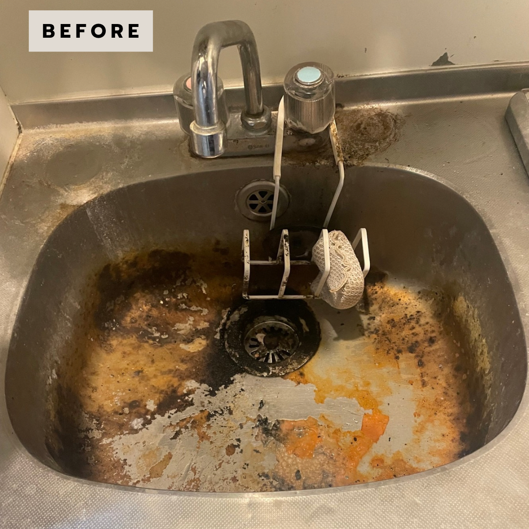 神奈川県横浜市青葉区のキッチンクリーニングの作業前1