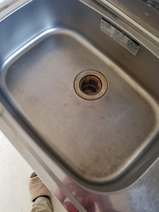 千葉県八街市沖の賃貸住宅入居前の簡易クリーニングの作業前1