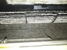 愛媛県松山市畑寺の壁掛けエアコンの作業前2