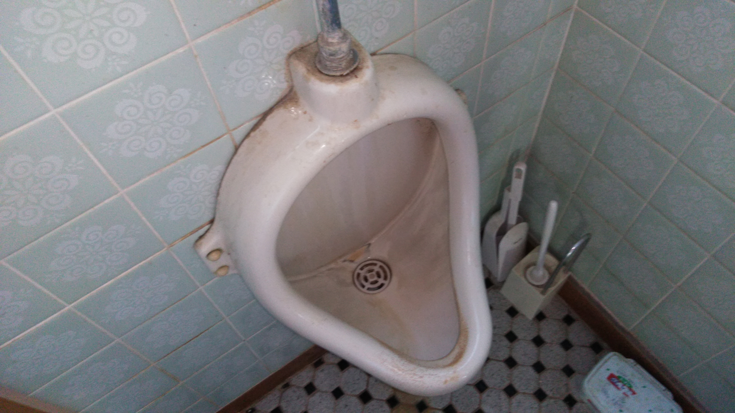 熊本県菊池郡菊陽町原水のトイレクリーニングの作業前2