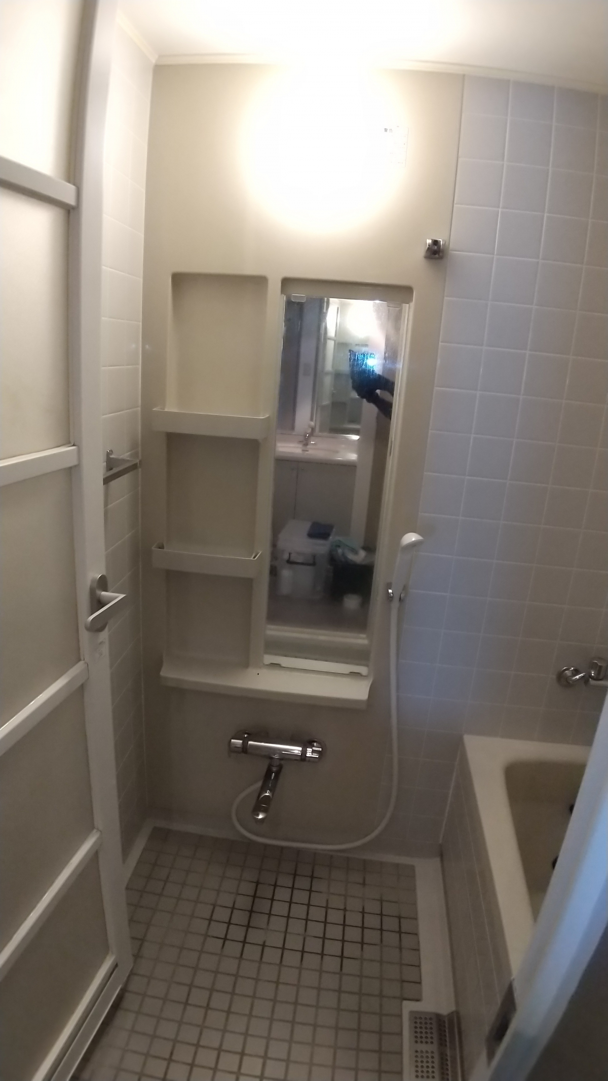 東京都港区の浴室・お風呂クリーニングの作業前2