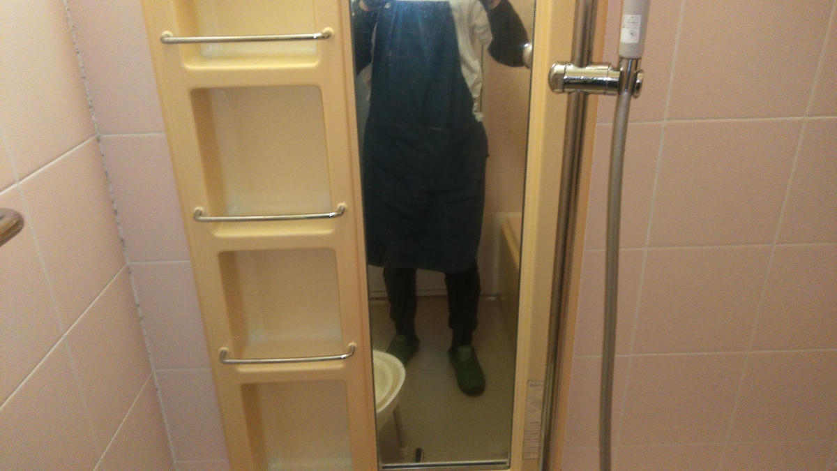 群馬県太田市新田の浴室・お風呂クリーニングの作業後3