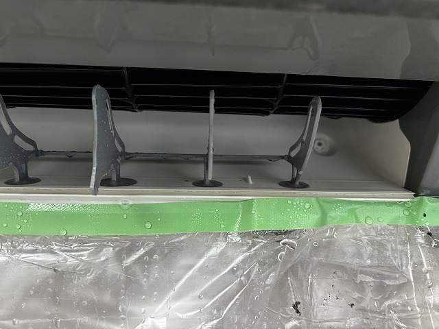 神奈川県平塚市の壁掛けエアコンの作業後1