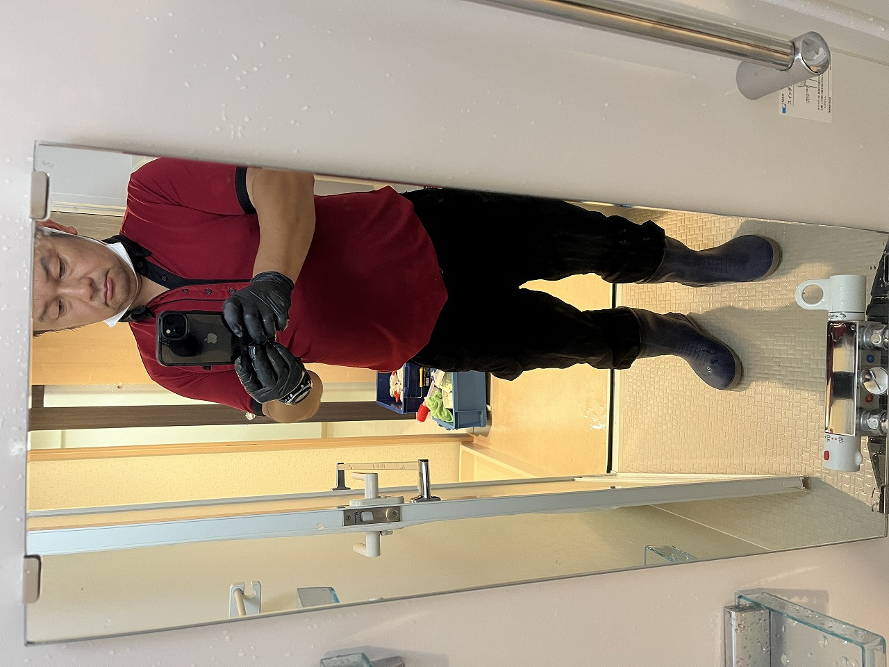 埼玉県入間市向陽台の浴室・お風呂クリーニングの作業後1