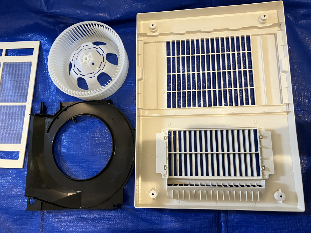 神奈川県鎌倉市の浴室乾燥機クリーニングの作業後1