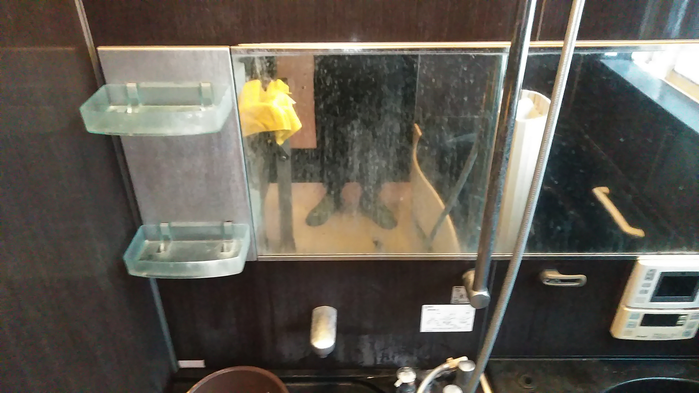 群馬県太田市龍舞町の浴室・お風呂クリーニングの作業前3