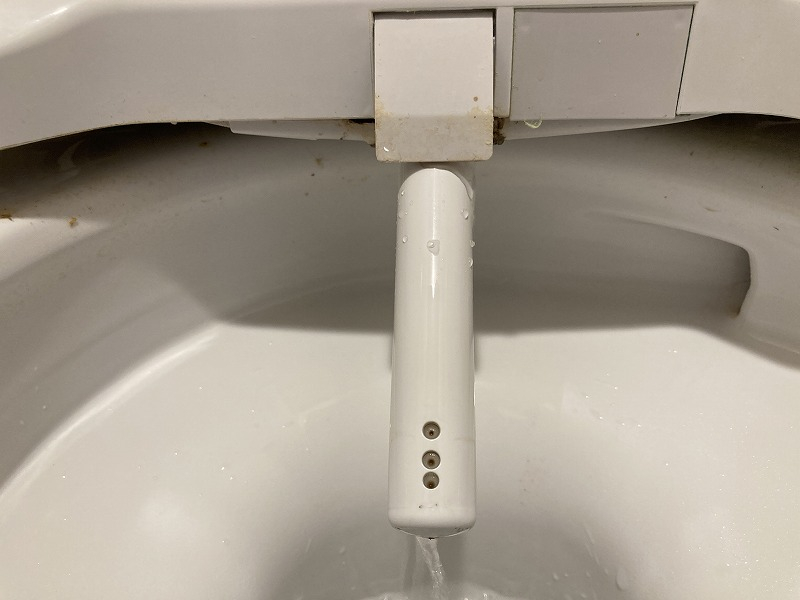 神奈川県川崎市麻生区のトイレクリーニングの作業前2