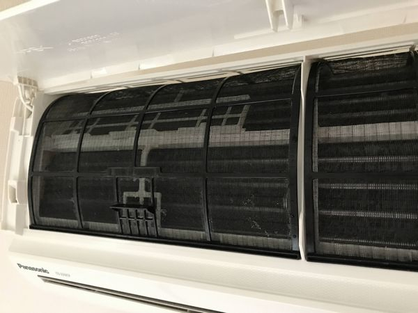 東京都目黒区中目黒の壁掛けエアコンの作業後1