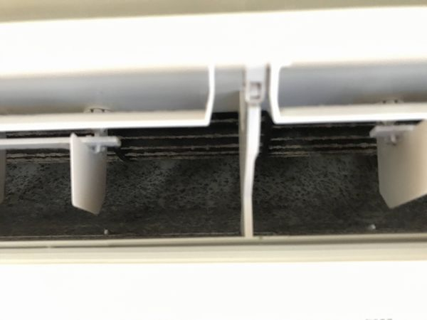 東京都目黒区中目黒の壁掛けエアコンの作業前2