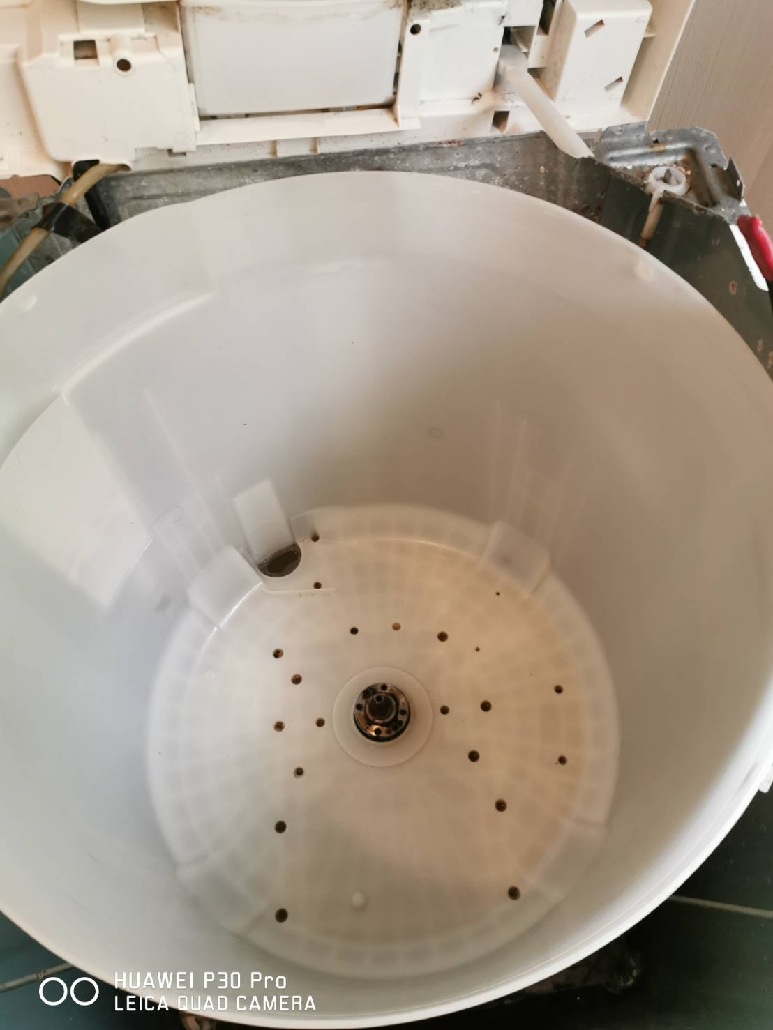 茨城県小美玉市の洗濯機分解クリーニングの作業後2