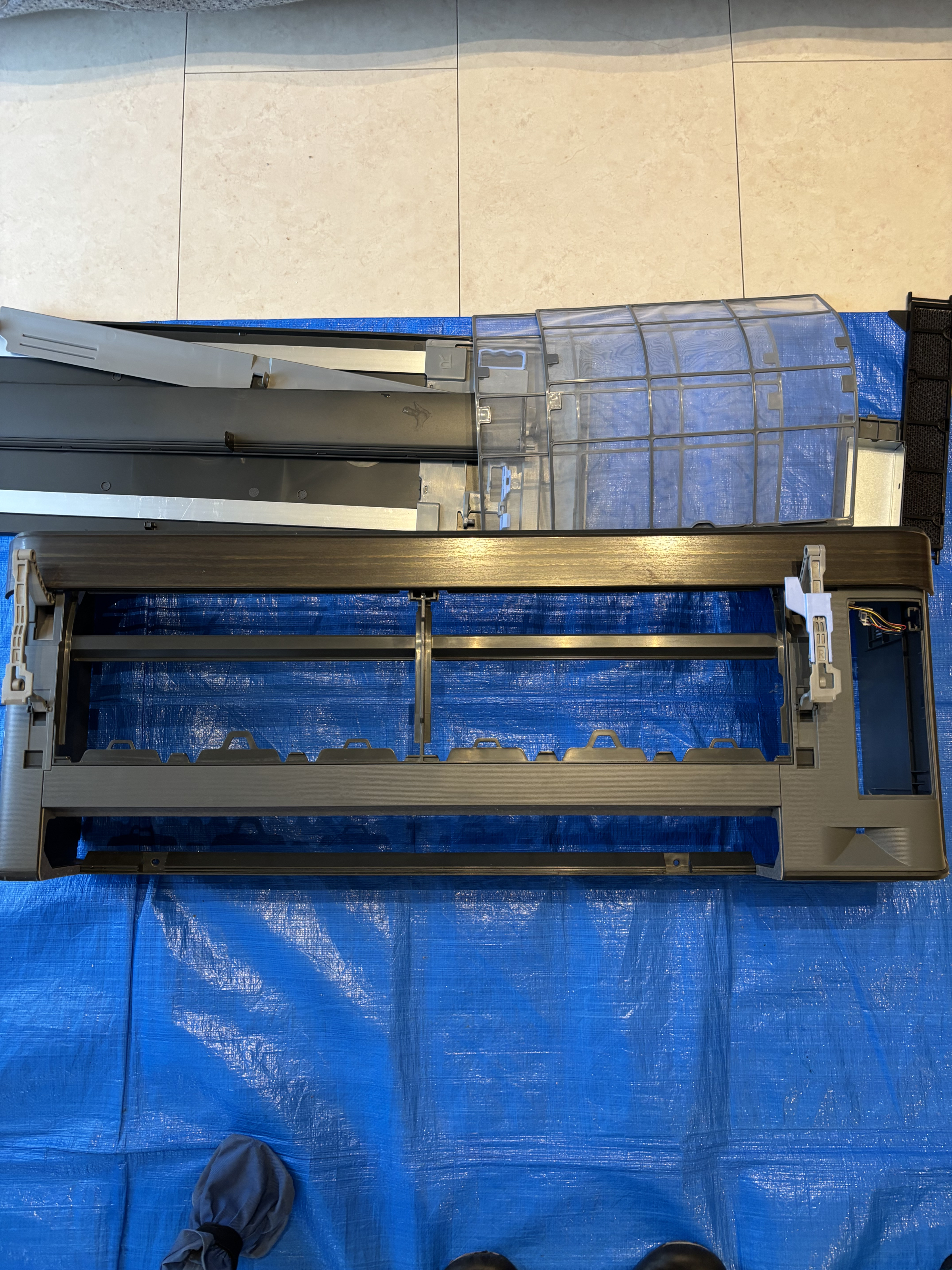 神奈川県平塚市の壁掛けエアコンの作業後1