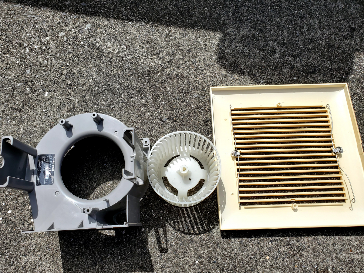 宮崎県延岡市の浴室・お風呂クリーニングの作業後2