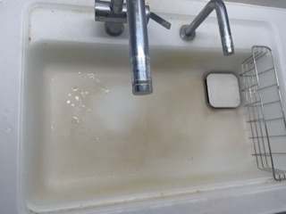 東京都世田谷区駒沢のキッチンクリーニングの作業前1