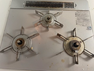 東京都世田谷区駒沢のキッチンクリーニングの作業前2