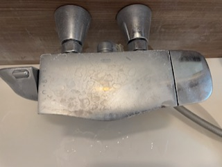 東京都世田谷区駒沢のレンジフードクリーニングの作業前2